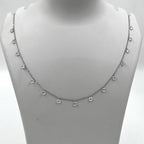 Silver Droplet Necklace