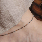 Plain Ball Anklet