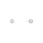Round Solitaire CZ Stud Earring