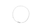 Classic Silver Ball Anklet
