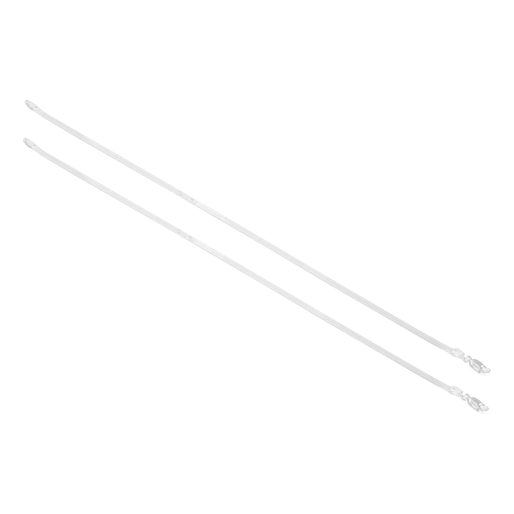 Flat Snake Chain Anklets