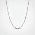 Clean Geometry Silver Chain